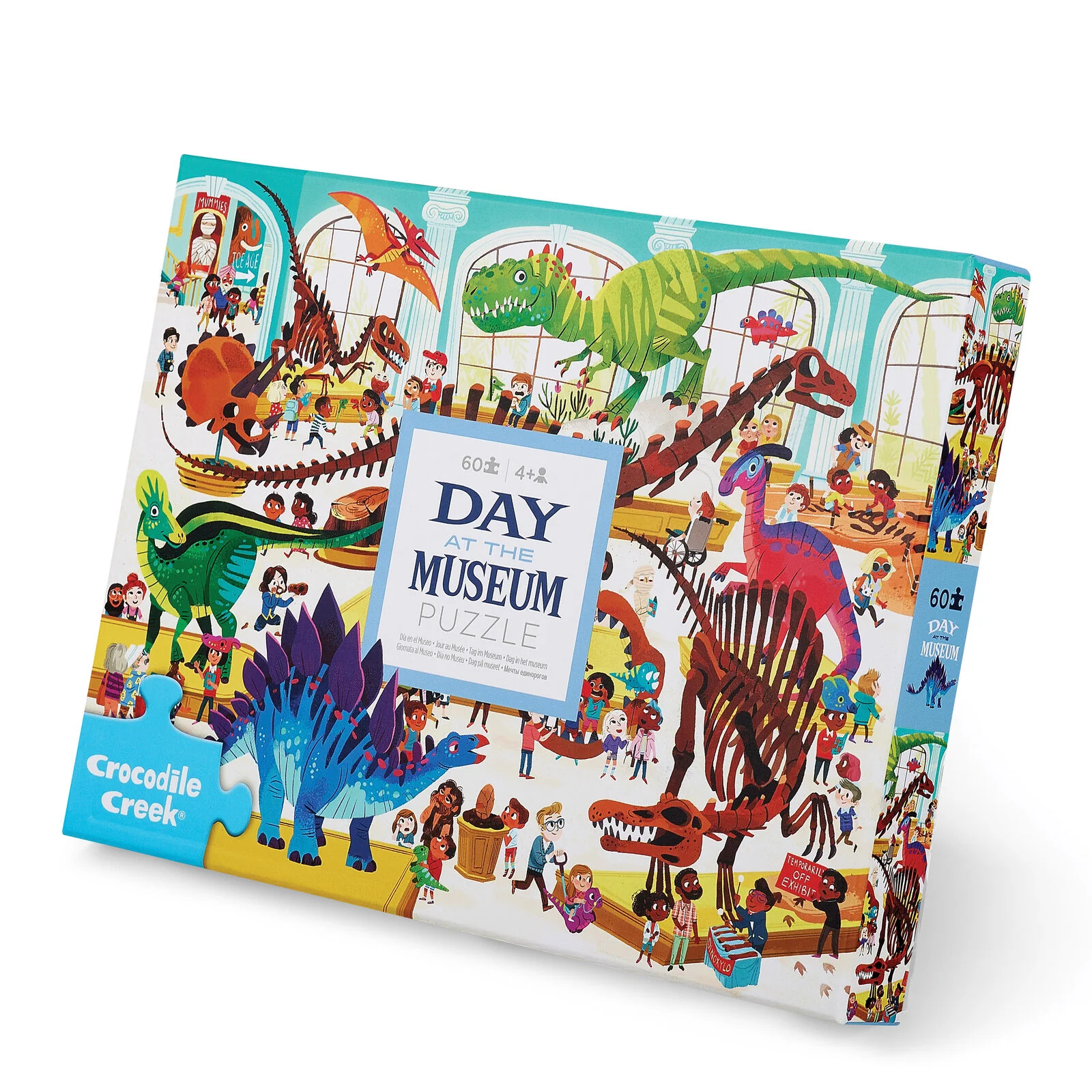 Day at the Museum Puzzle 60 Piece - Dinosaur
