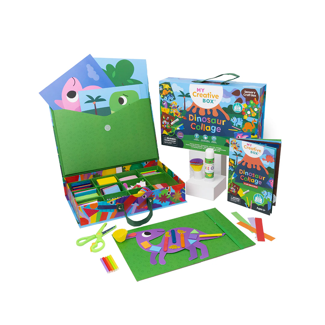 Dinosaur Collage Sensory Craft Box - Image 8