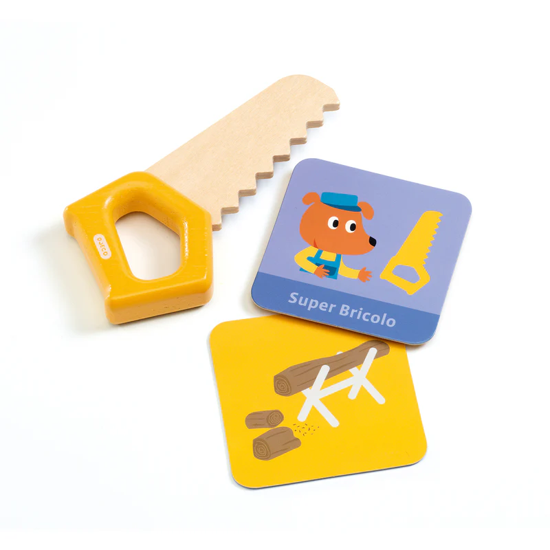 Super Bricolo Wooden Tool Kit - Image 2