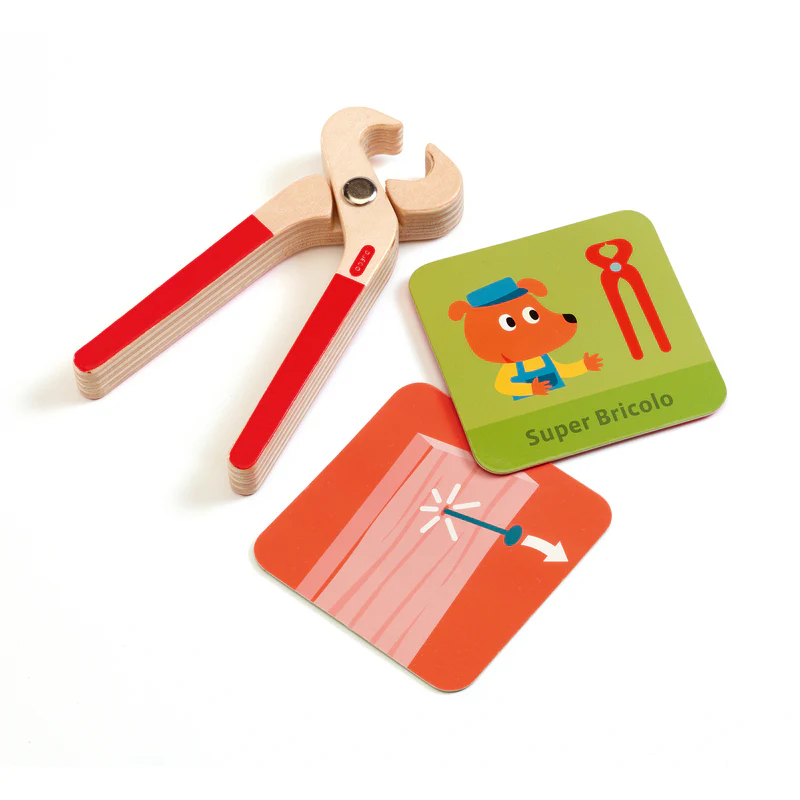 Super Bricolo Wooden Tool Kit - Image 4