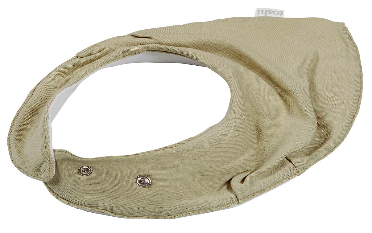 Toshi Organic Bandana Bib - Dreamtime / Olive - Image 3