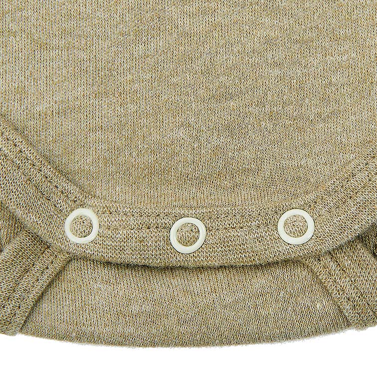 Toshi Organic Long Sleeve Bodysuit - Dreamtime / Olive - Image 2