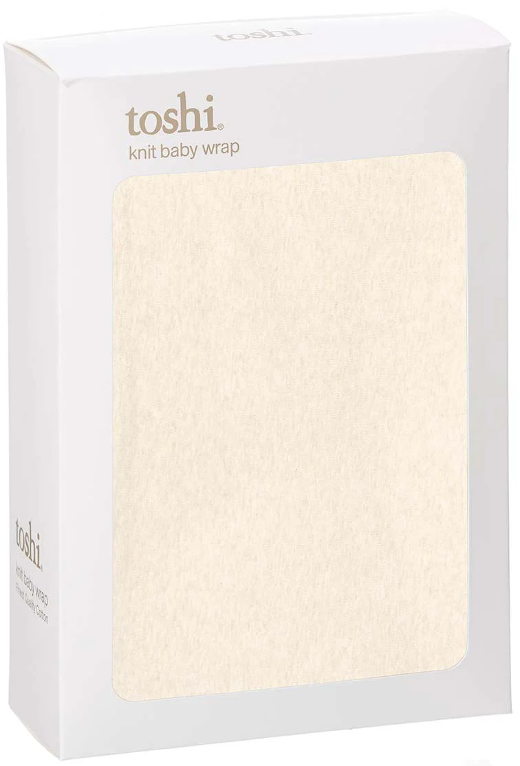 Toshi Organic Knit Wrap - Dreamtime / Feather - Image 3