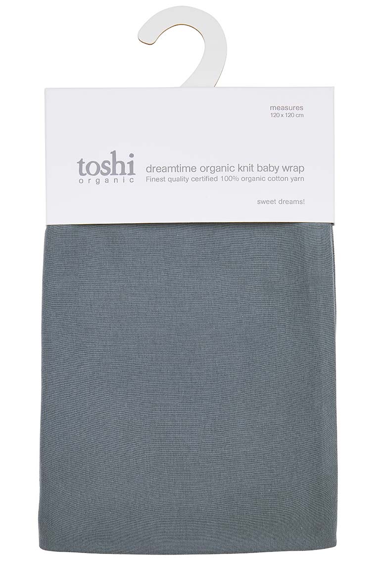 Toshi Dreamtime Organic Knit Wrap - Moonlight - Image 3