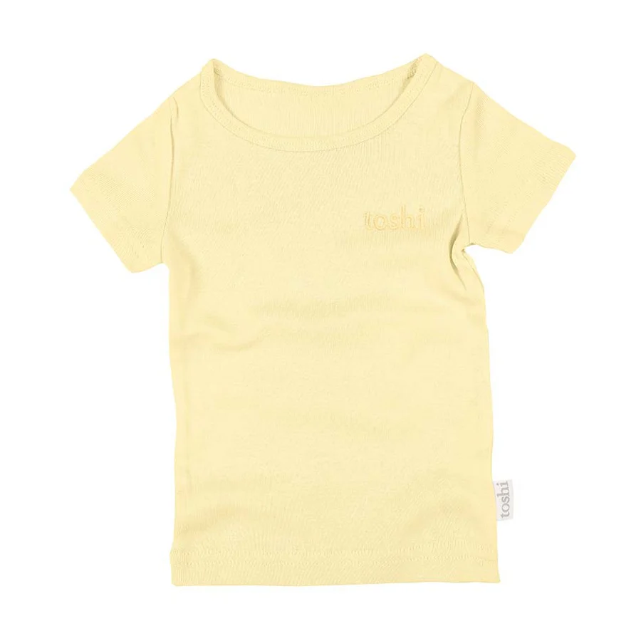 Toshi Dreamtime Organic Short Sleeve Tee - Buttercup