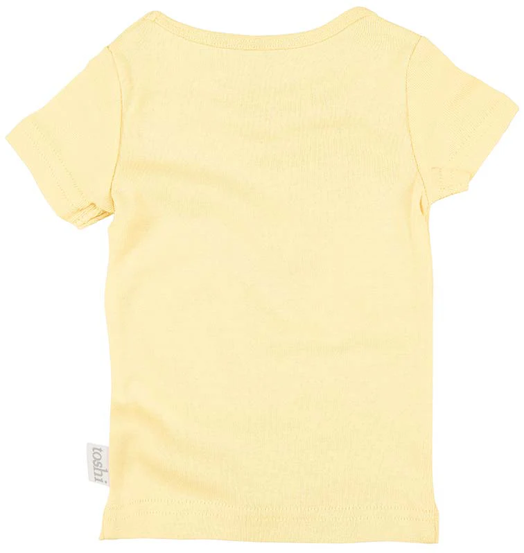 Toshi Dreamtime Organic Short Sleeve Tee - Buttercup - Image 4
