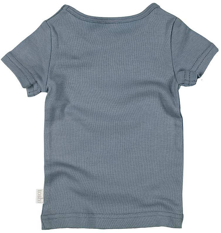 Toshi Dreamtime Organic Short Sleeve Tee - Moonlight - Image 4