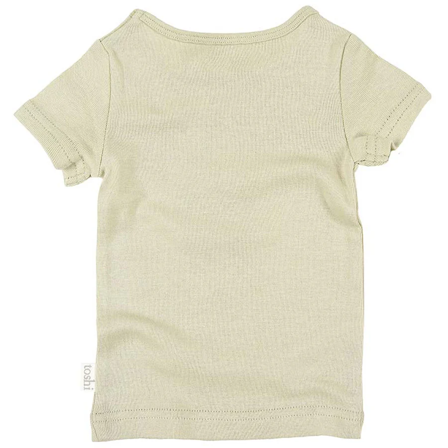 Toshi Organic Tee Short Sleeve - Thyme - Image 3