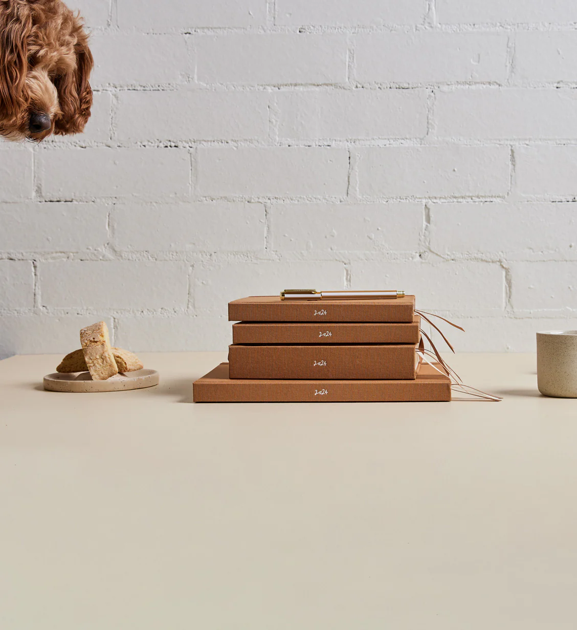 2024 Planner | Grande | Horizontal Weekly | Biscotti - Image 3