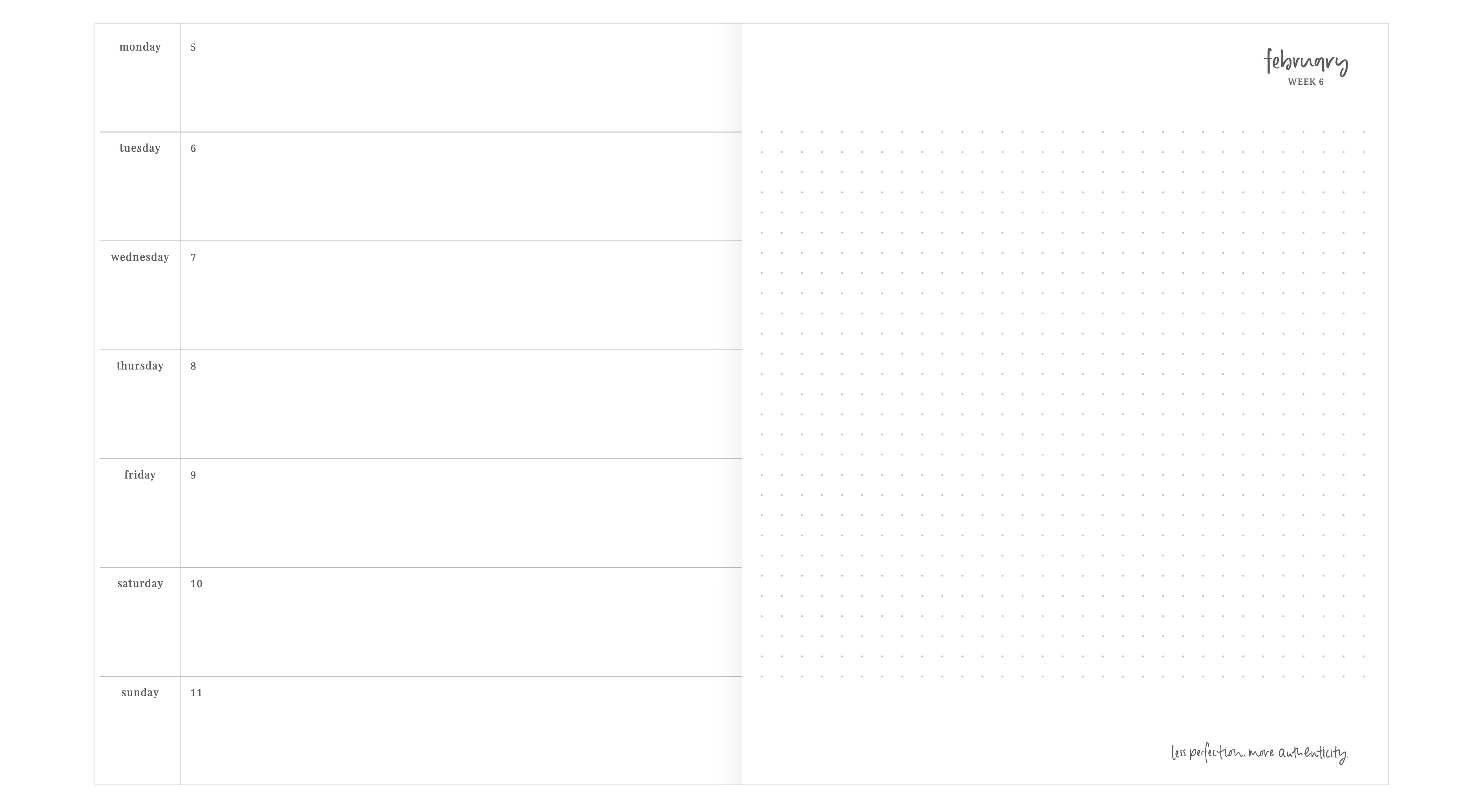 2024 Planner | Signature | Horizontal Weekly | Oregano - Image 6