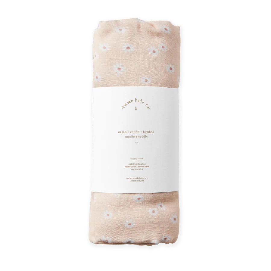 Baby Swaddle - Daisies