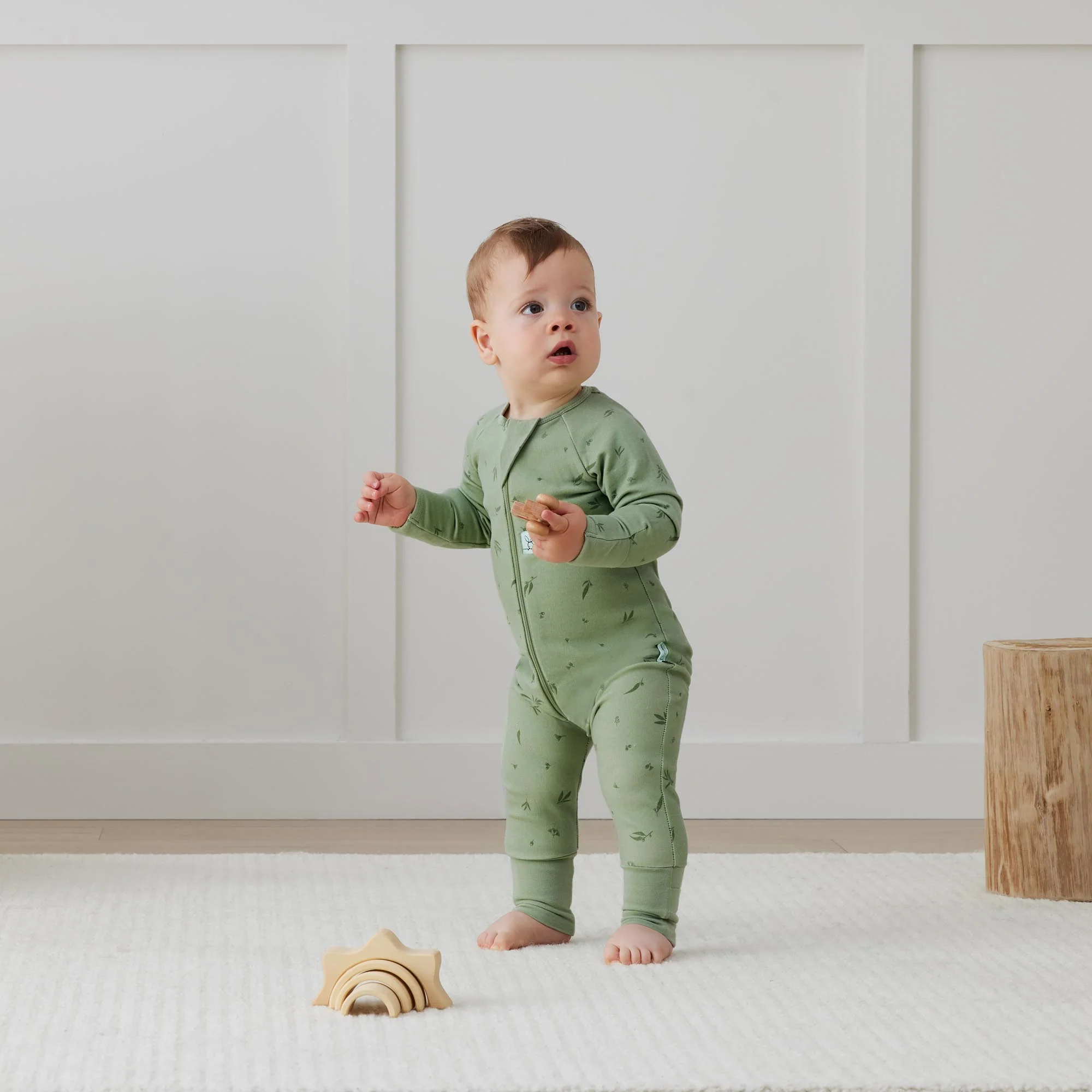 ergoPouch Layers Long Sleeve 1.0 TOG - Willow - Image 4