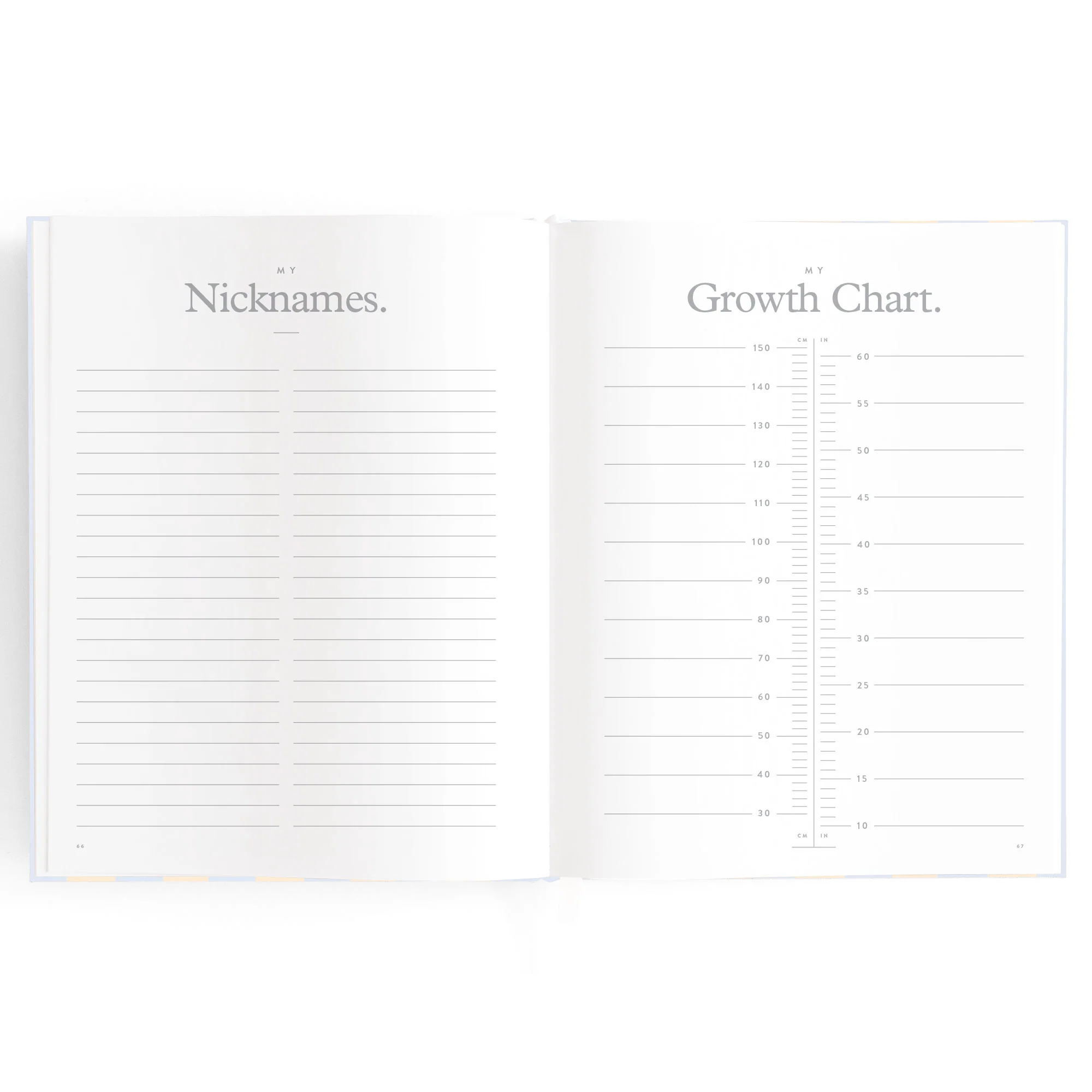 Baby Book - Cloud Stripe - Image 15