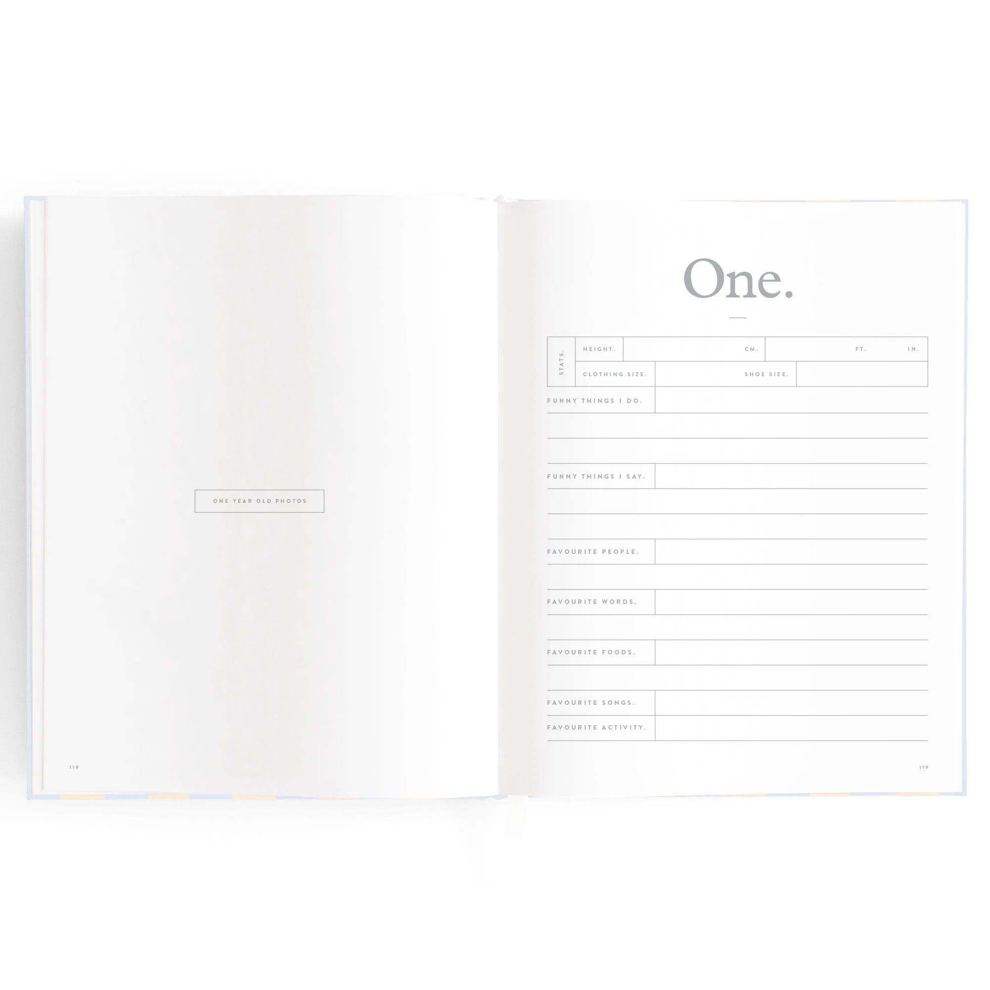 Baby Book - Cloud Stripe - Image 21