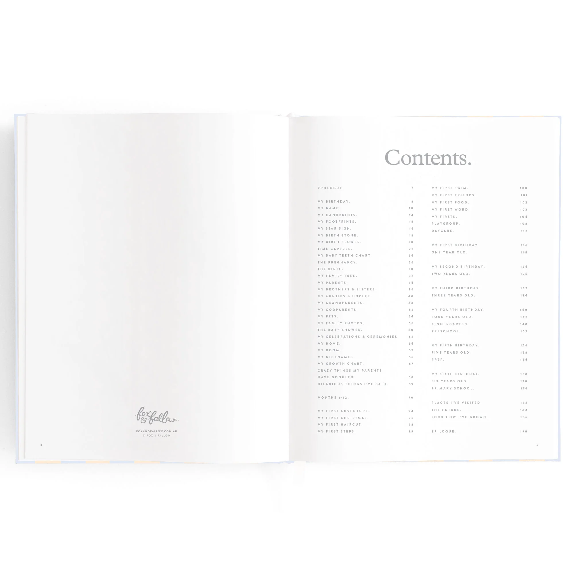 Baby Book - Cloud Stripe - Image 27