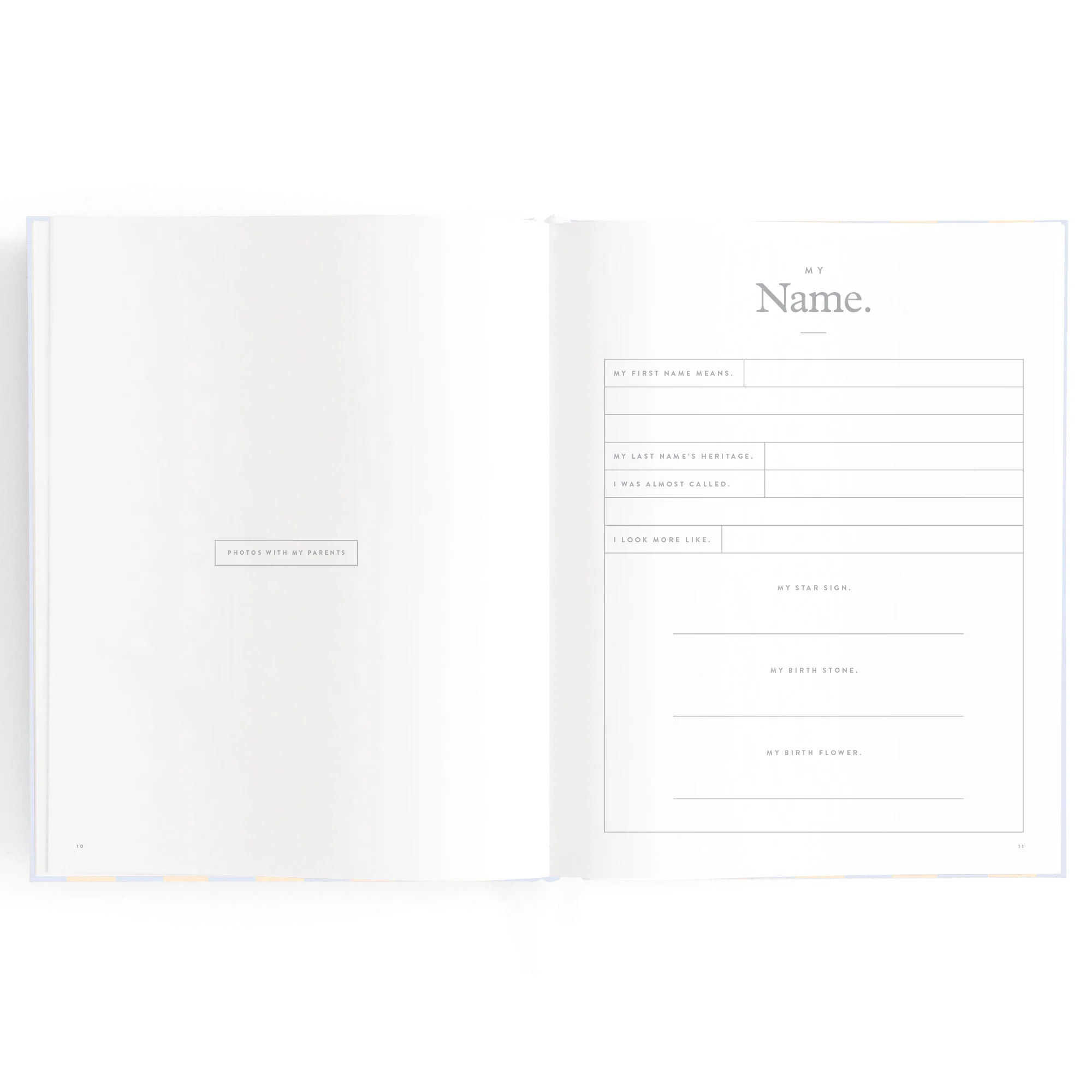 Baby Book - Cloud Stripe - Image 4