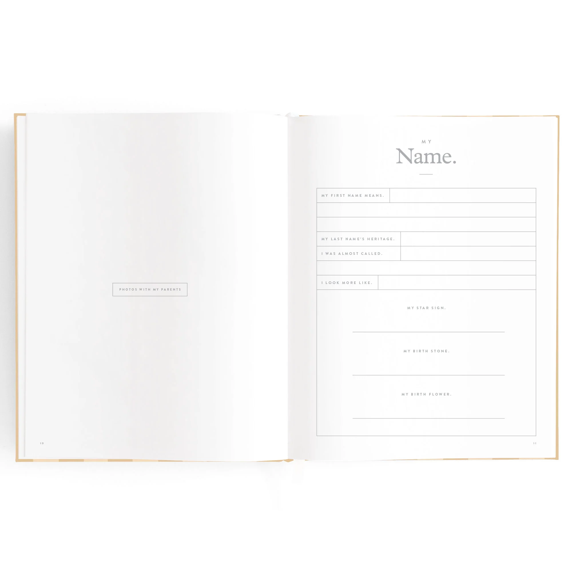 Baby Book - Coffee Stripe - Image 5