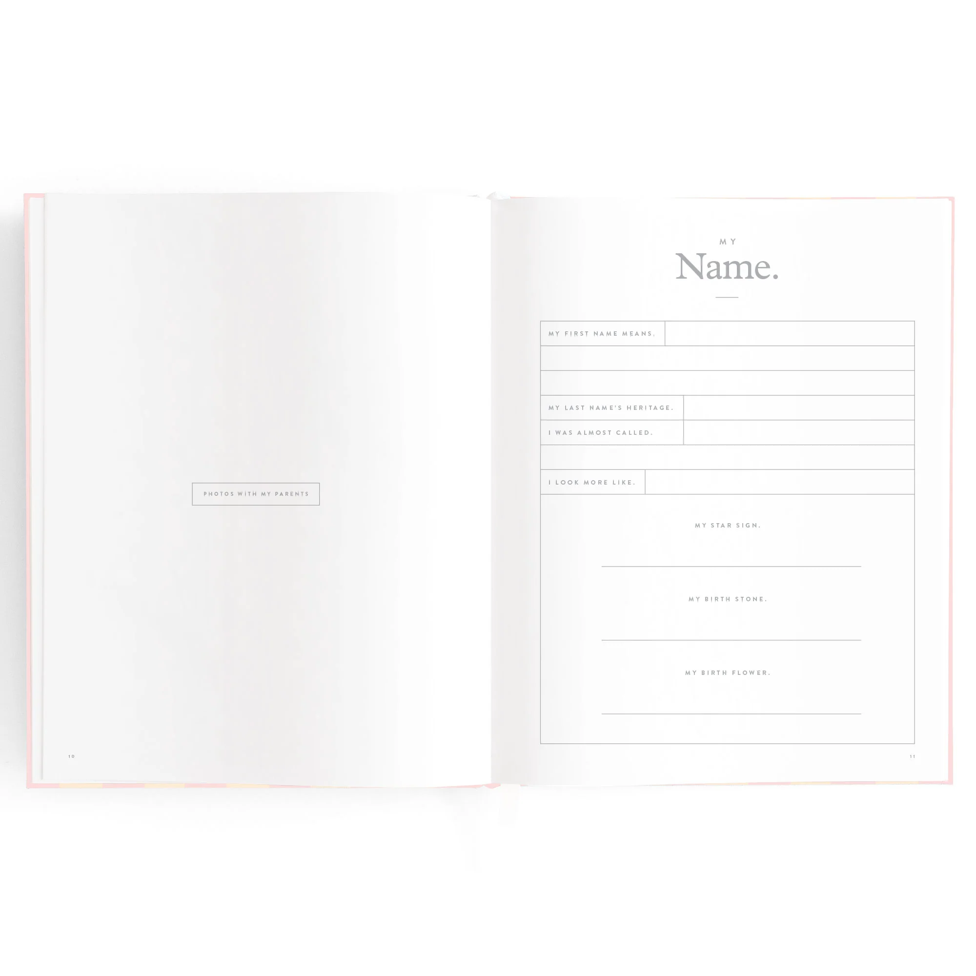Baby Book - Petal Stripe - Image 3