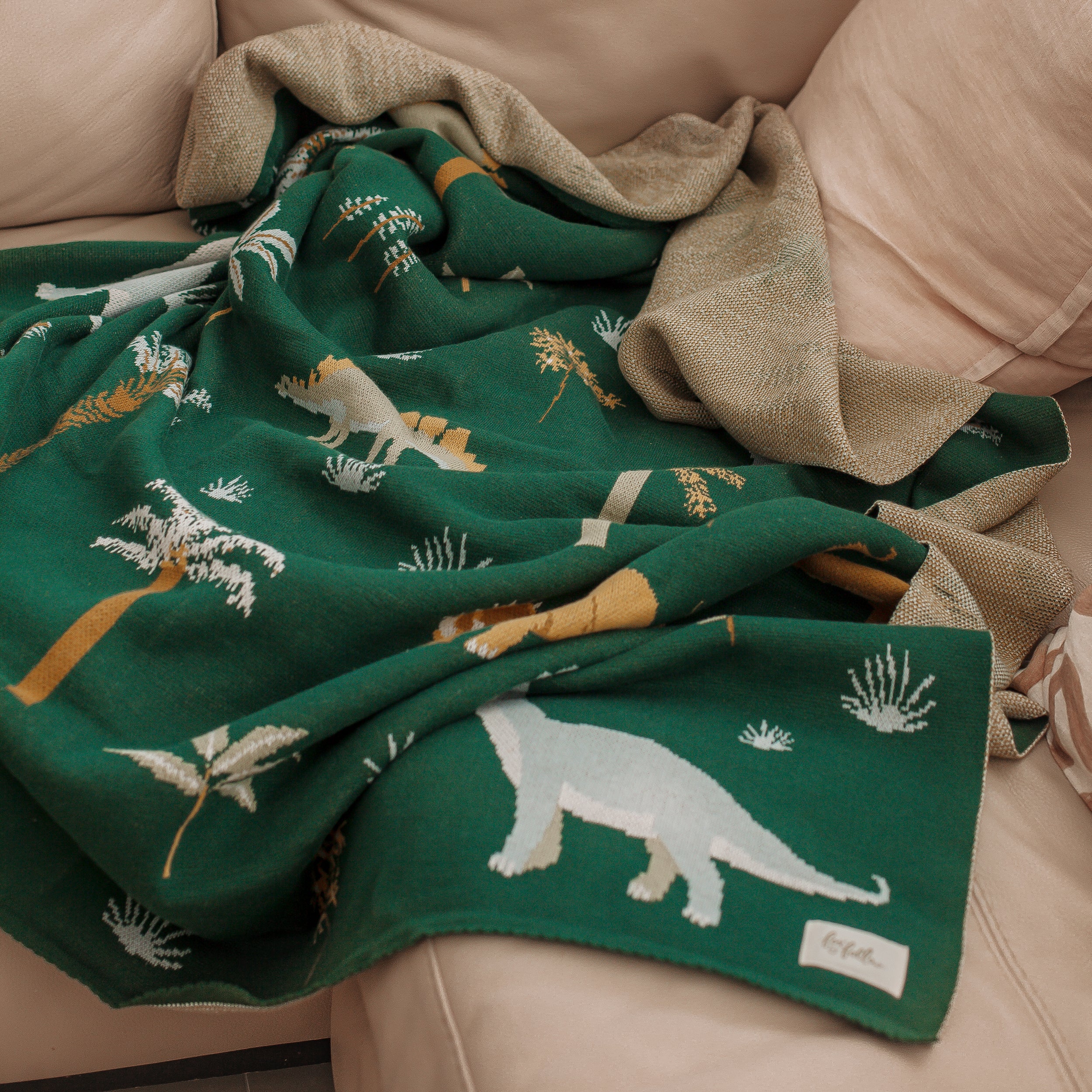 Dinos Throw Blanket - Image 2