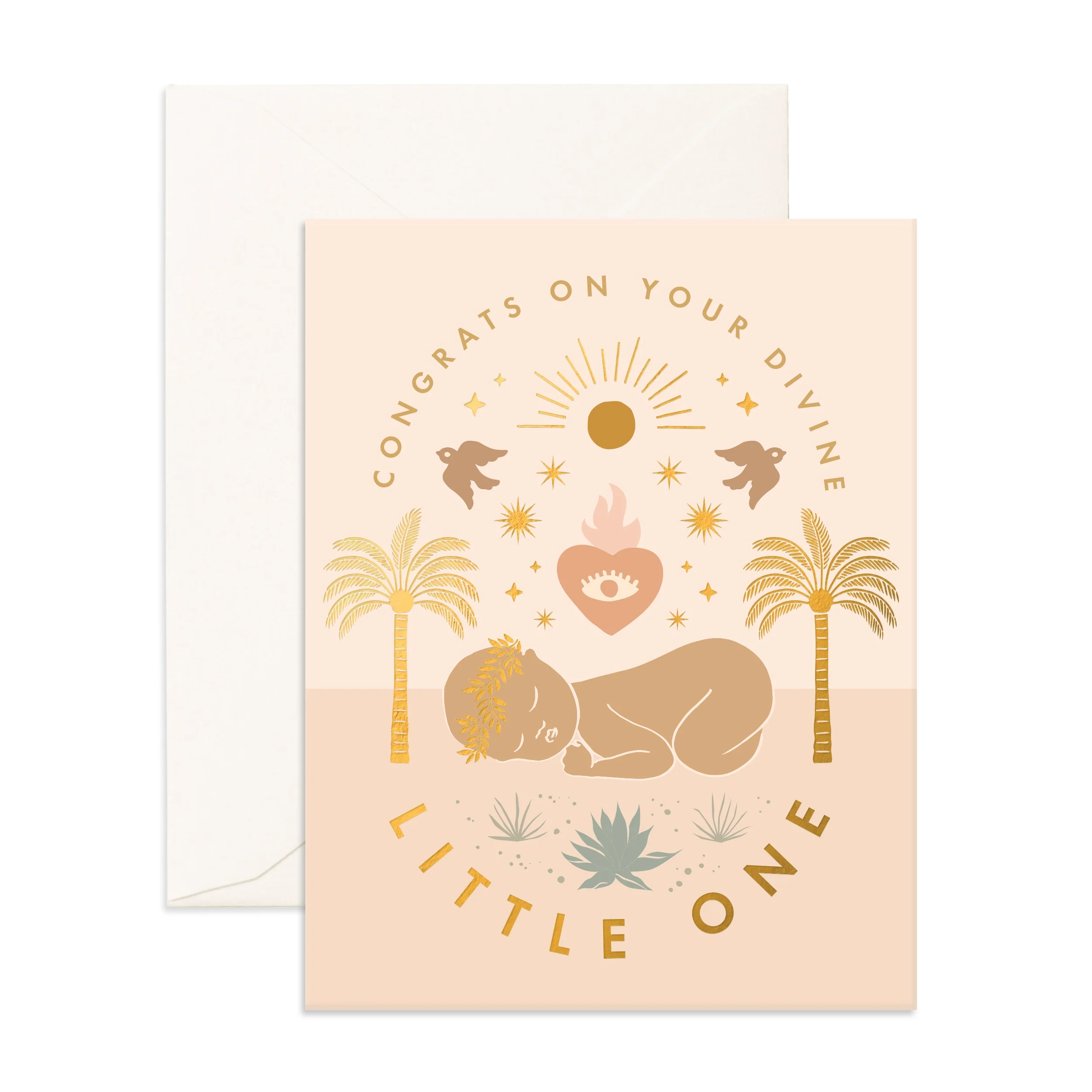 Divine Little One Greeting Card