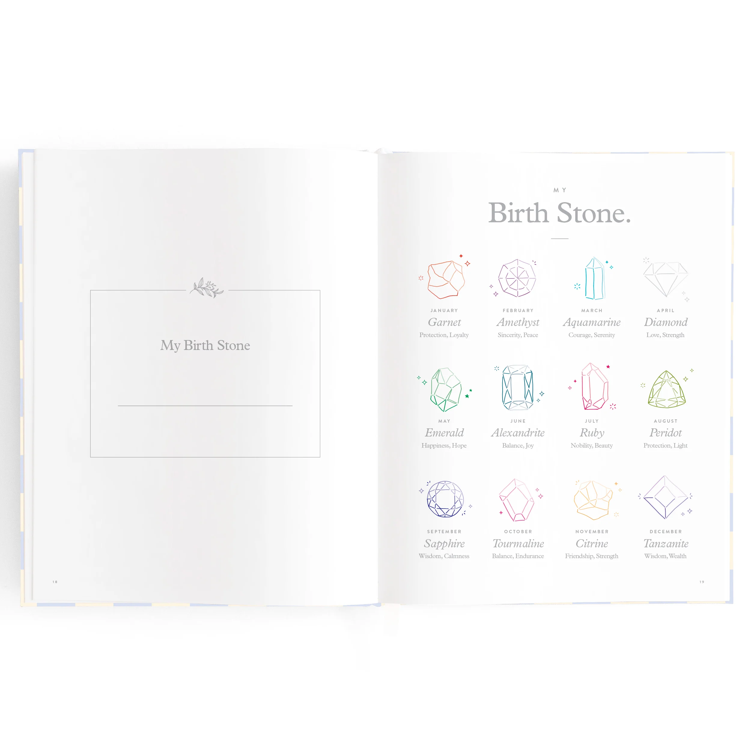 Baby Book - Blue Check (Boxed) - Image 13