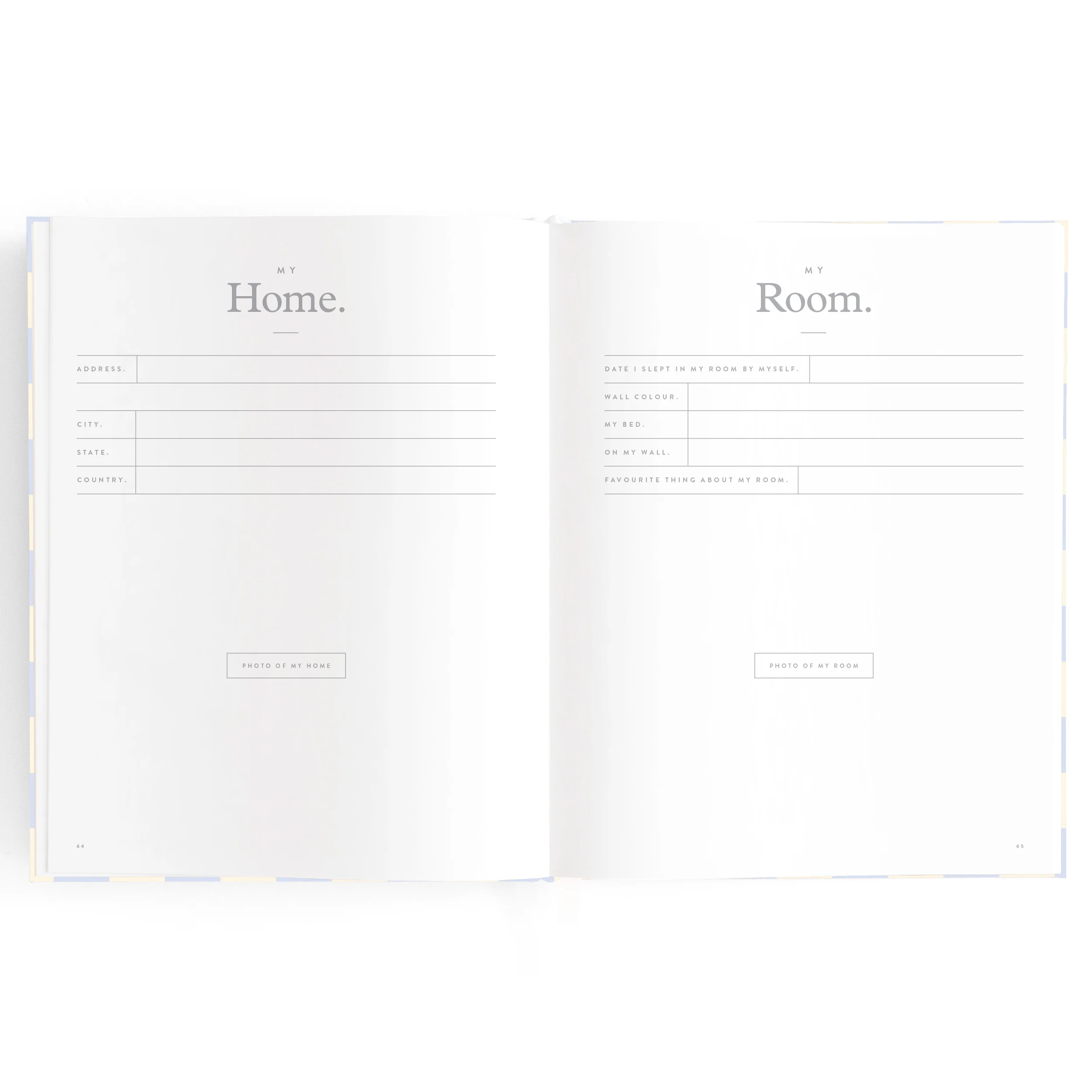 Baby Book - Blue Check (Boxed) - Image 19