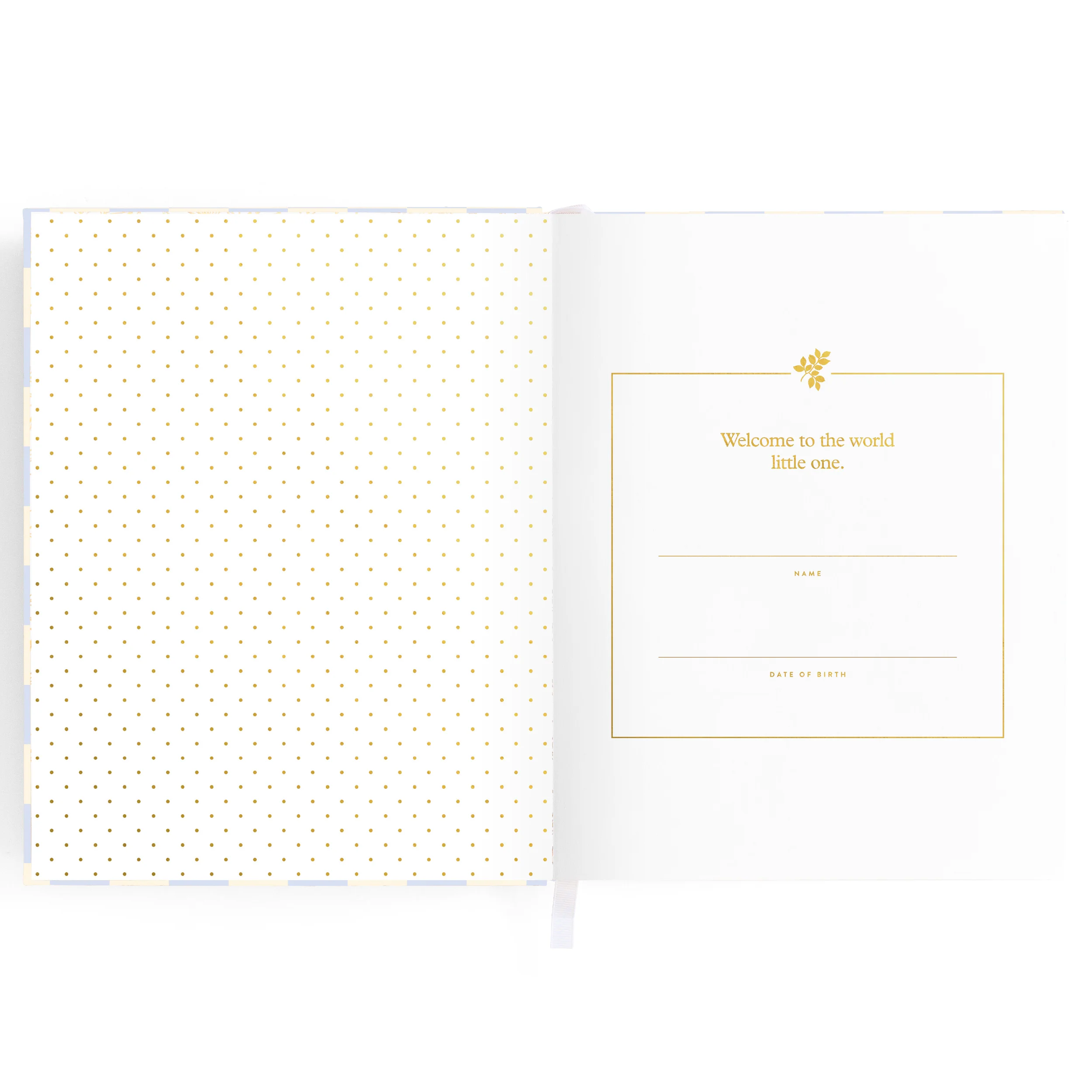 Baby Book - Blue Check (Boxed) - Image 5