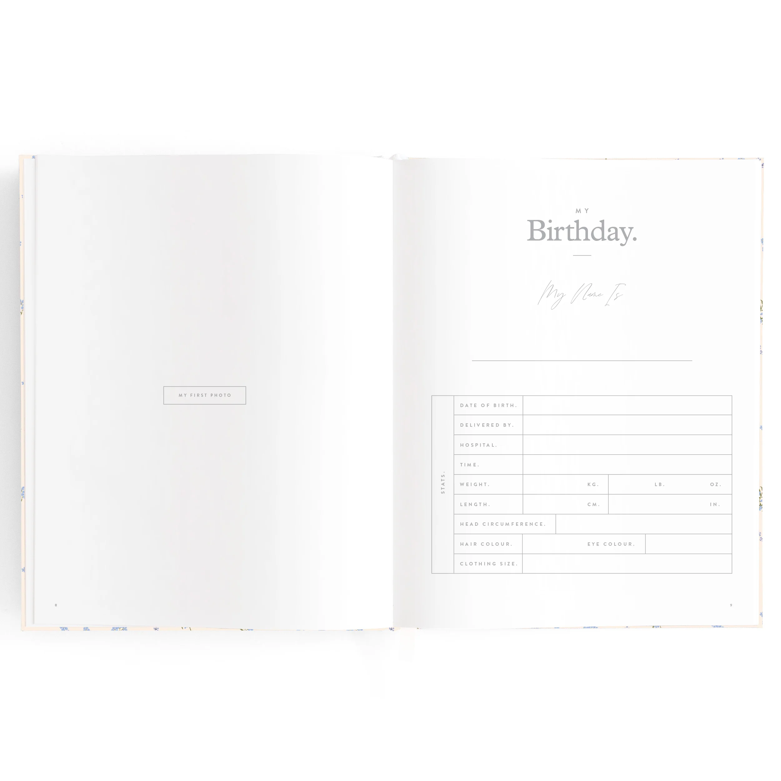 Baby Book - Forget Me Not - Image 6