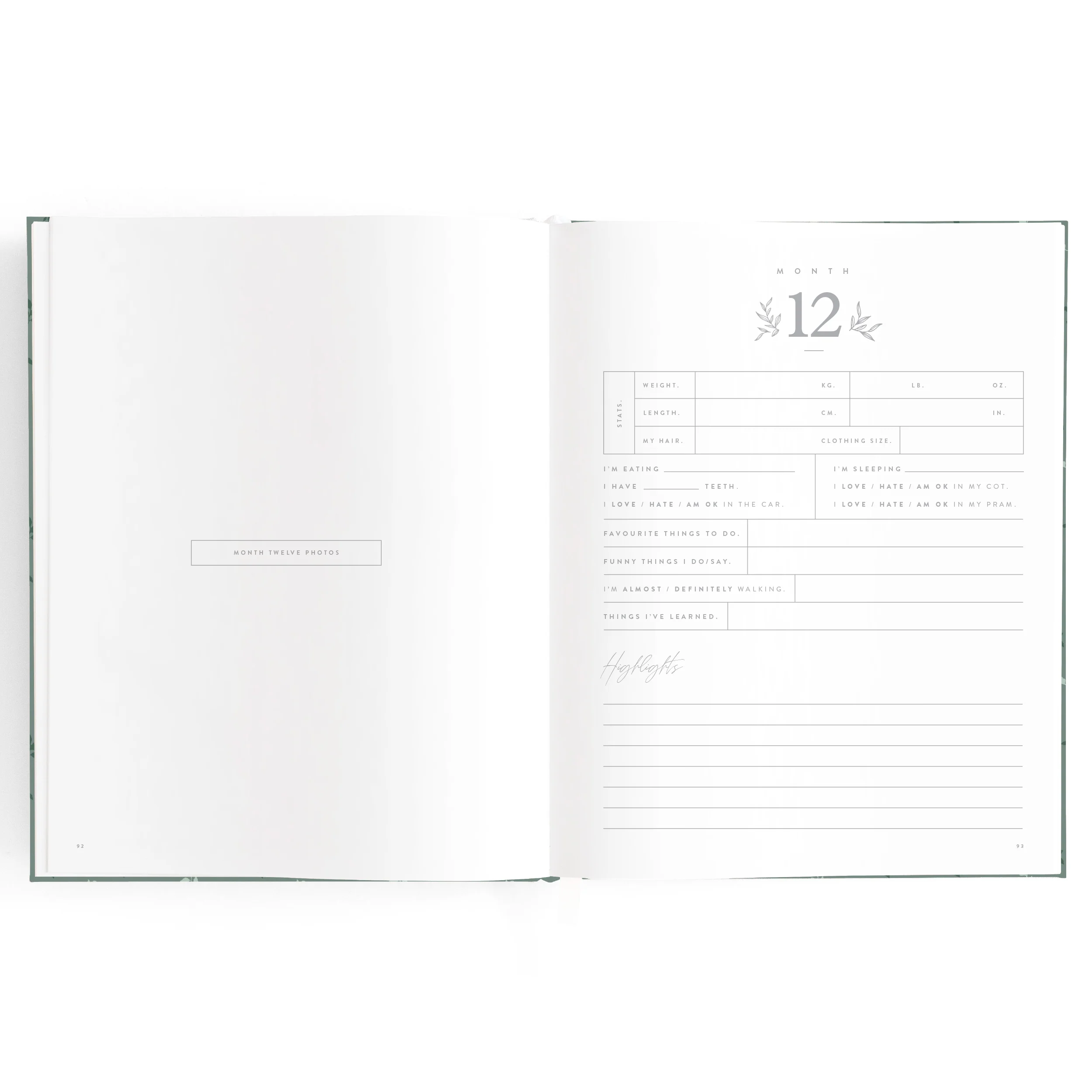 Baby Book - Pine - Image 20