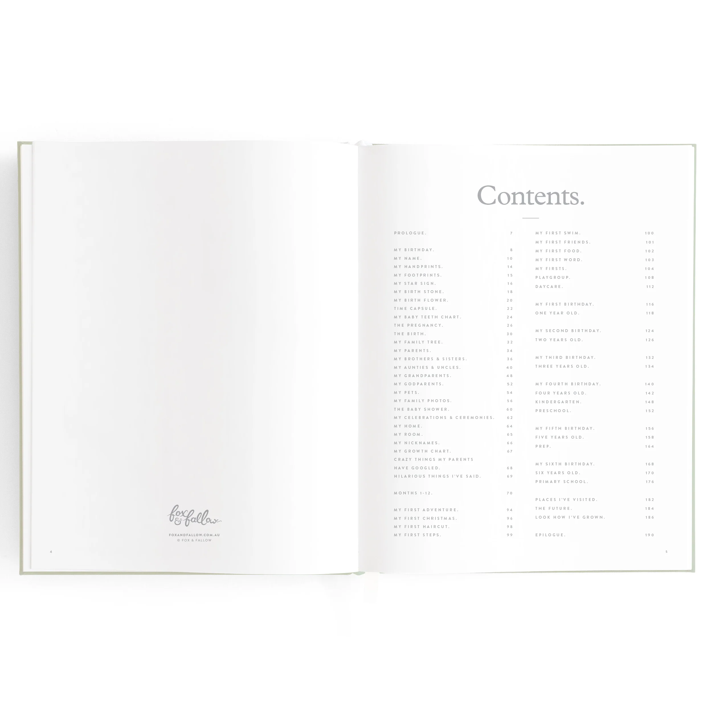 Baby Book - Pistachio (Boxed) - Image 11