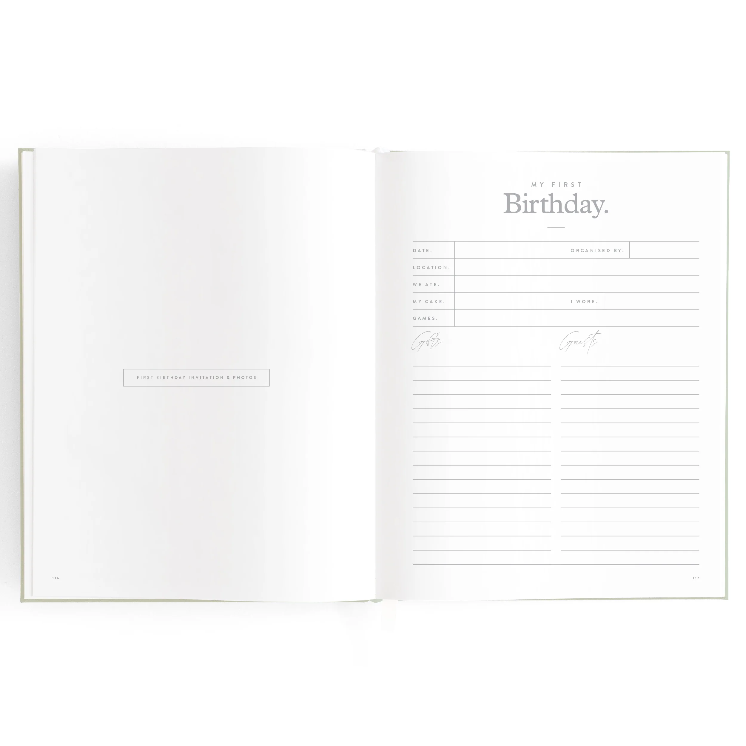 Baby Book - Pistachio (Boxed) - Image 30