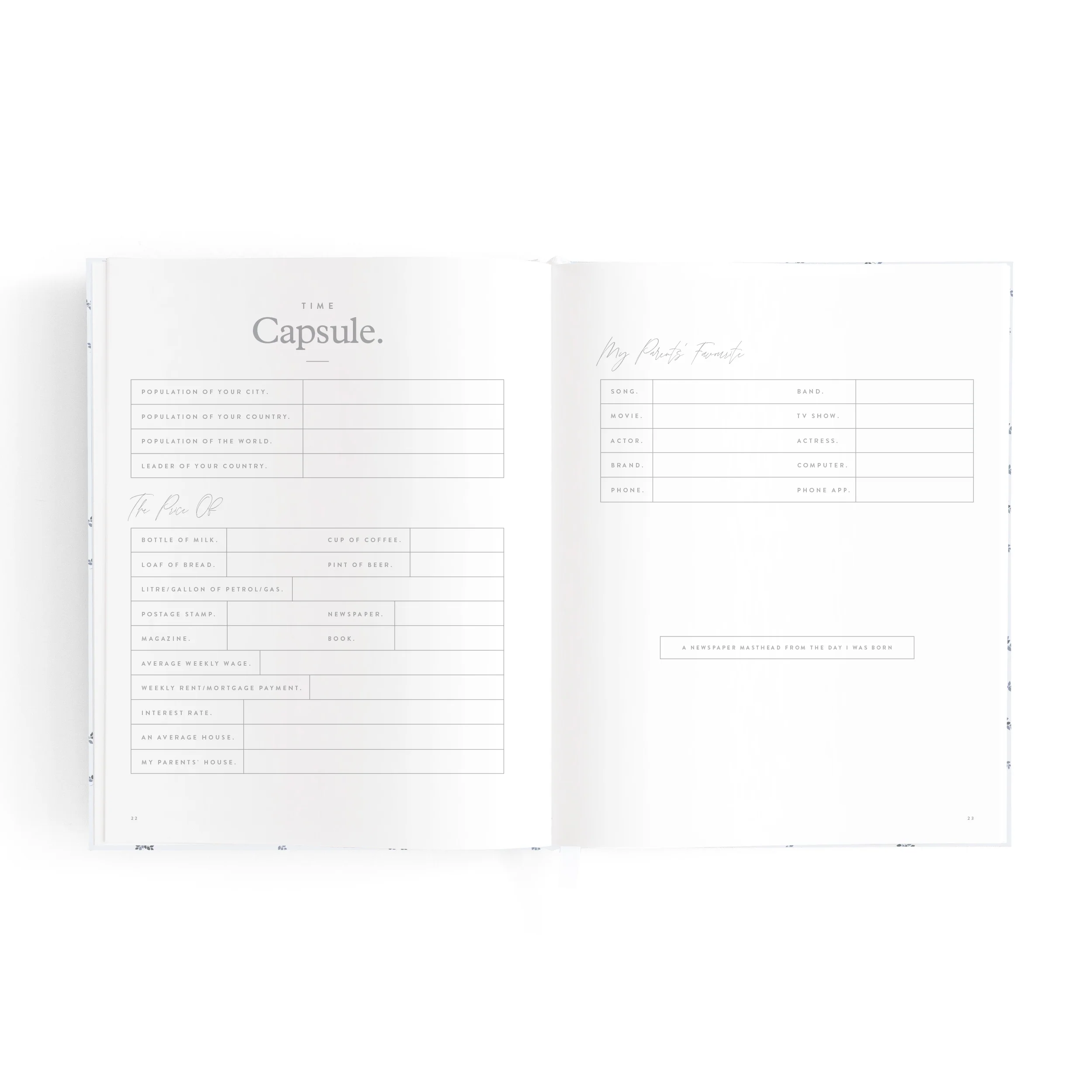 Mini Baby Book - Bluebell - Image 9