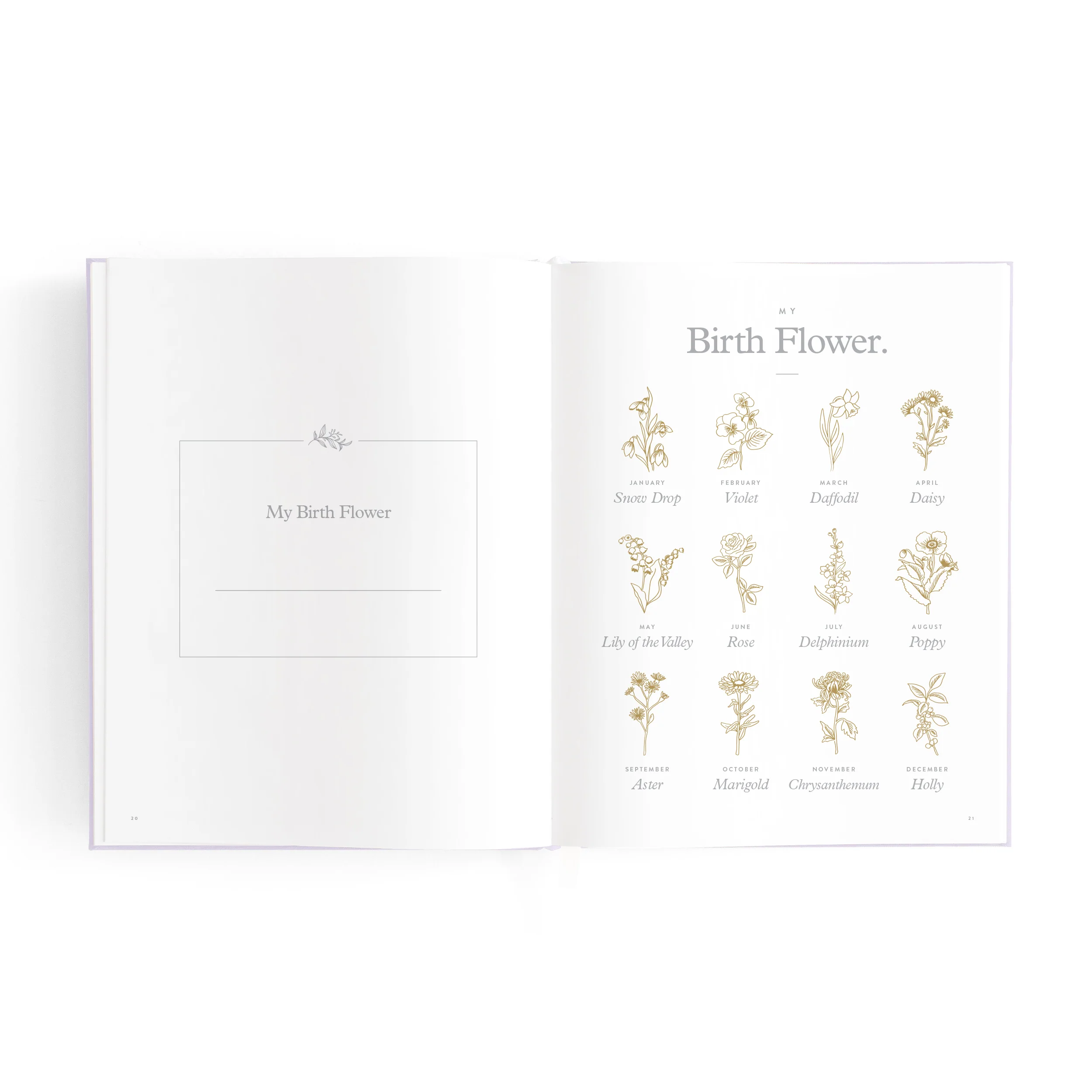Mini Baby Book - Lilac - Image 13