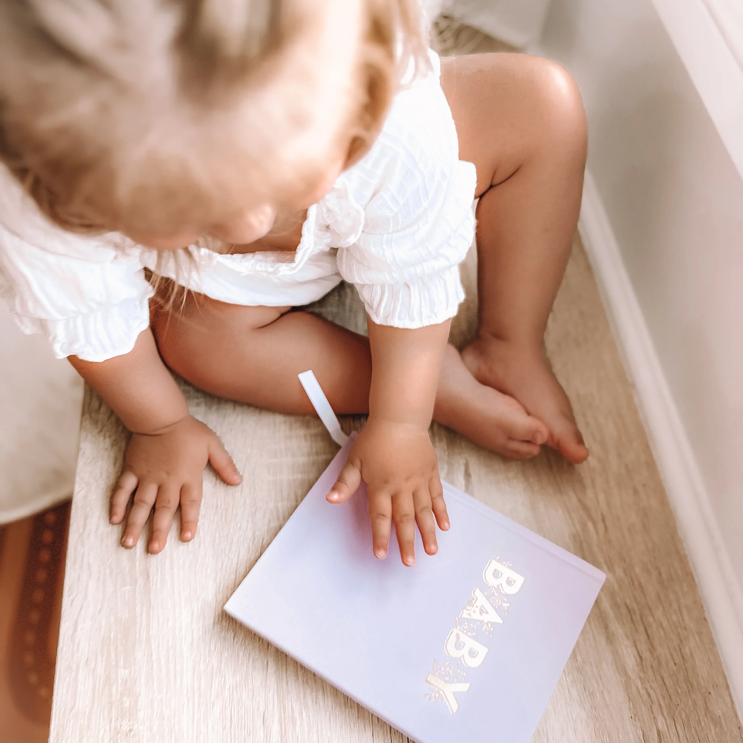 Mini Baby Book - Lilac (Boxed) - Image 6