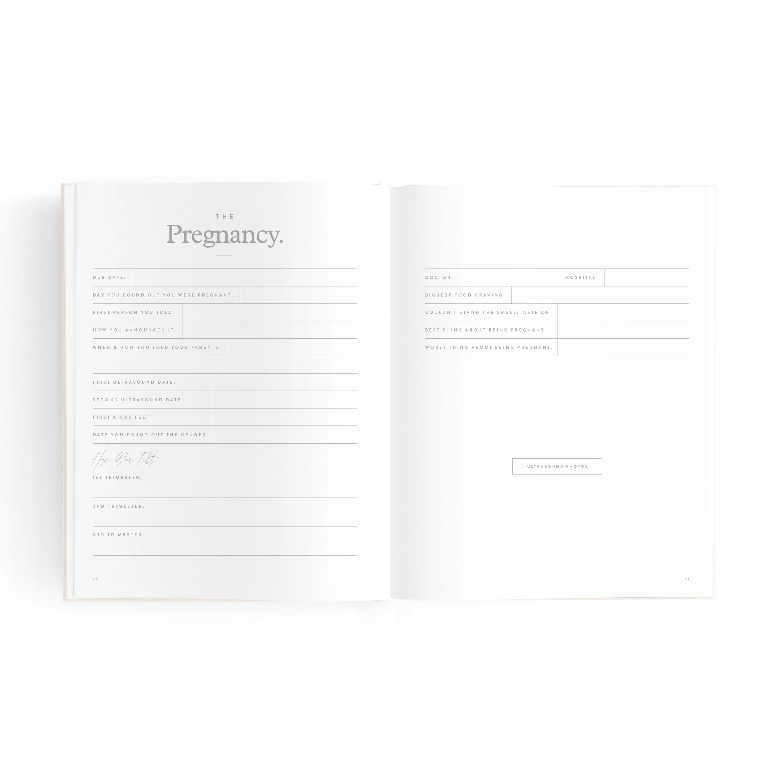 Mini Baby Book - Oatmeal - Image 15
