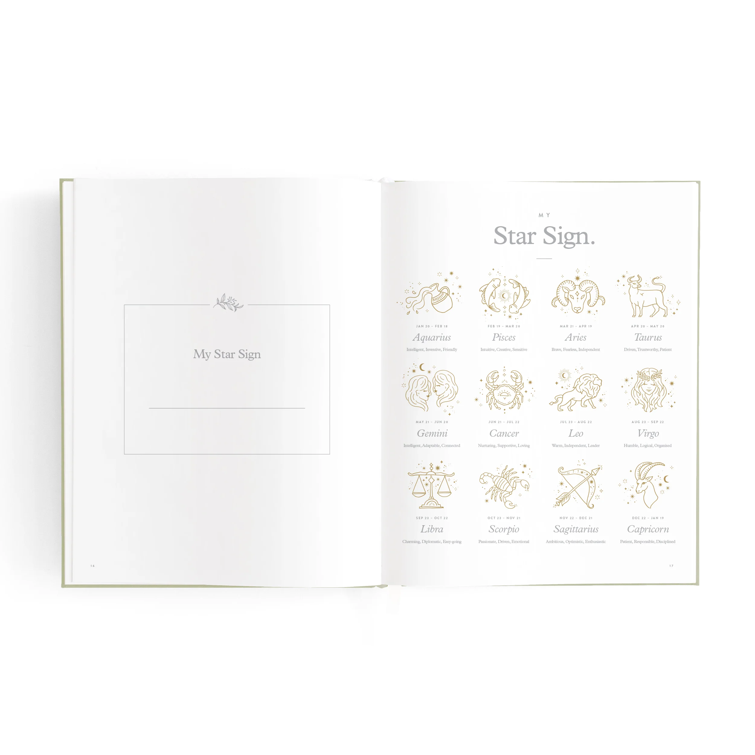 Mini Baby Book - Sage - Image 11