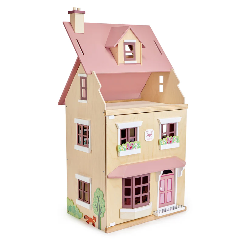 Foxtail Villa Doll House With Furniture - Redsigned - Image 6