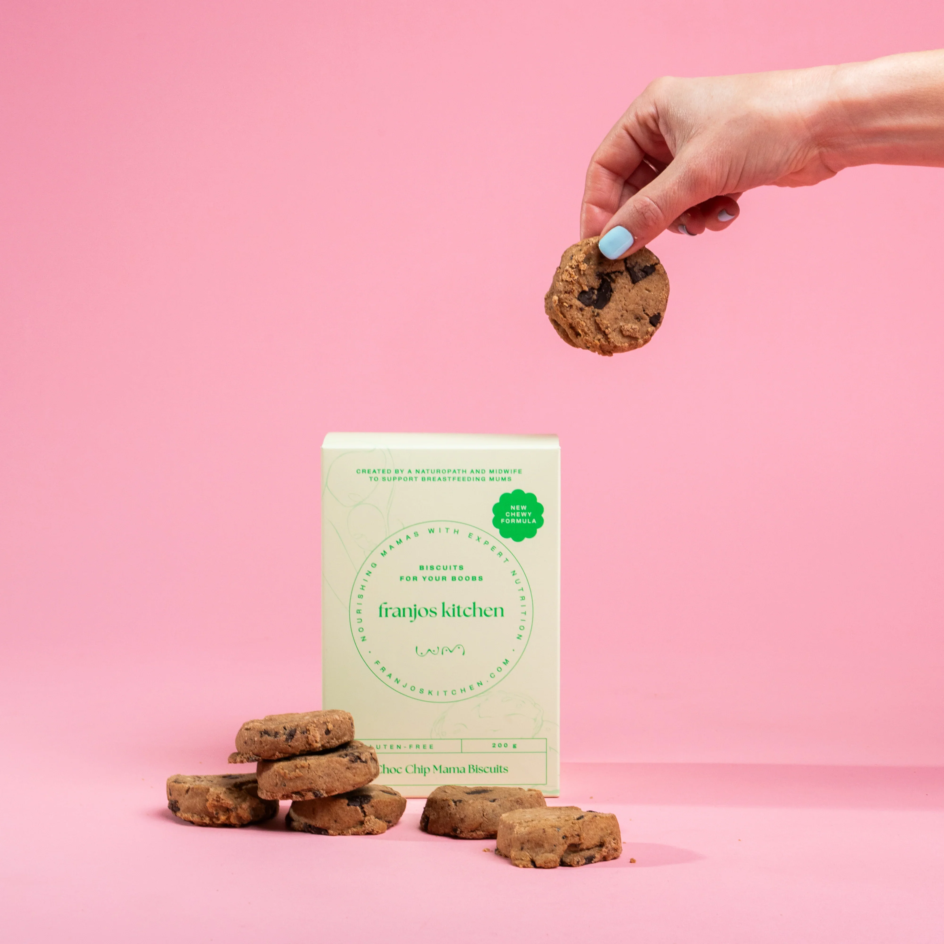 Mama Biscuits - Gluten Free Choc Chip - Image 3