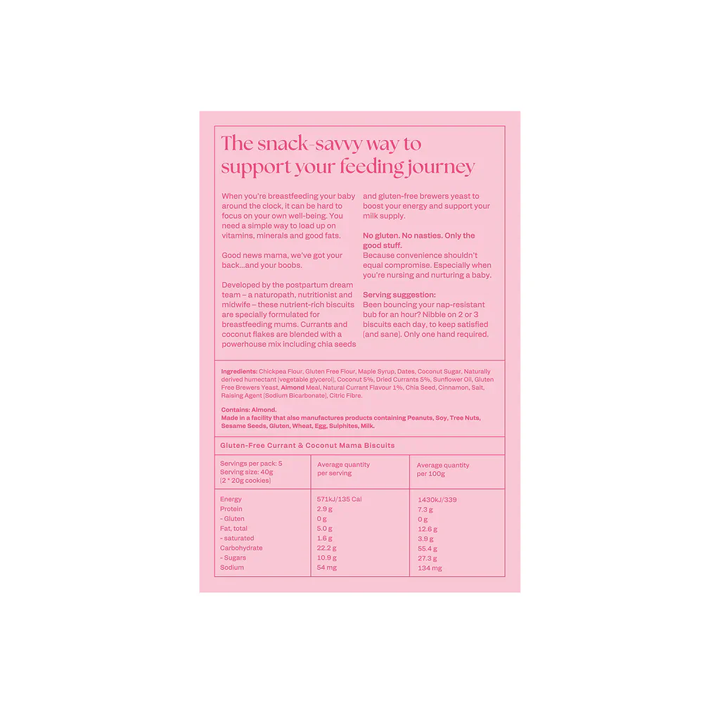 Mama Biscuits - Gluten Free Currant and Coconut - Image 6
