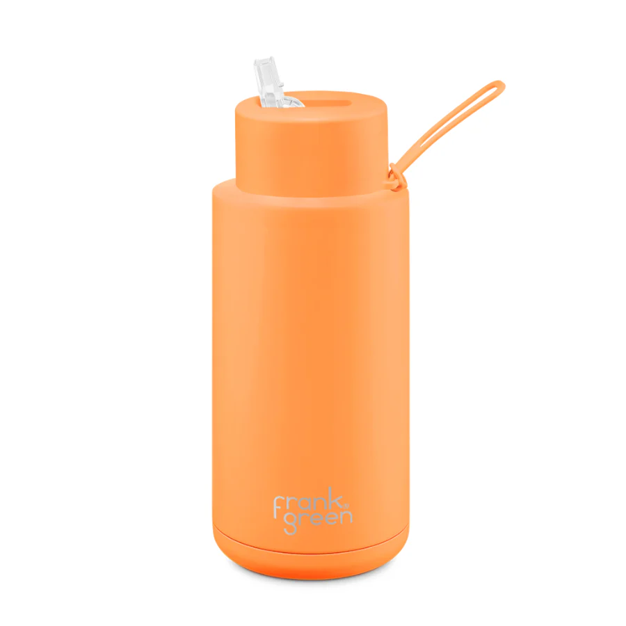 Drink Bottle 1L - Neon Orange