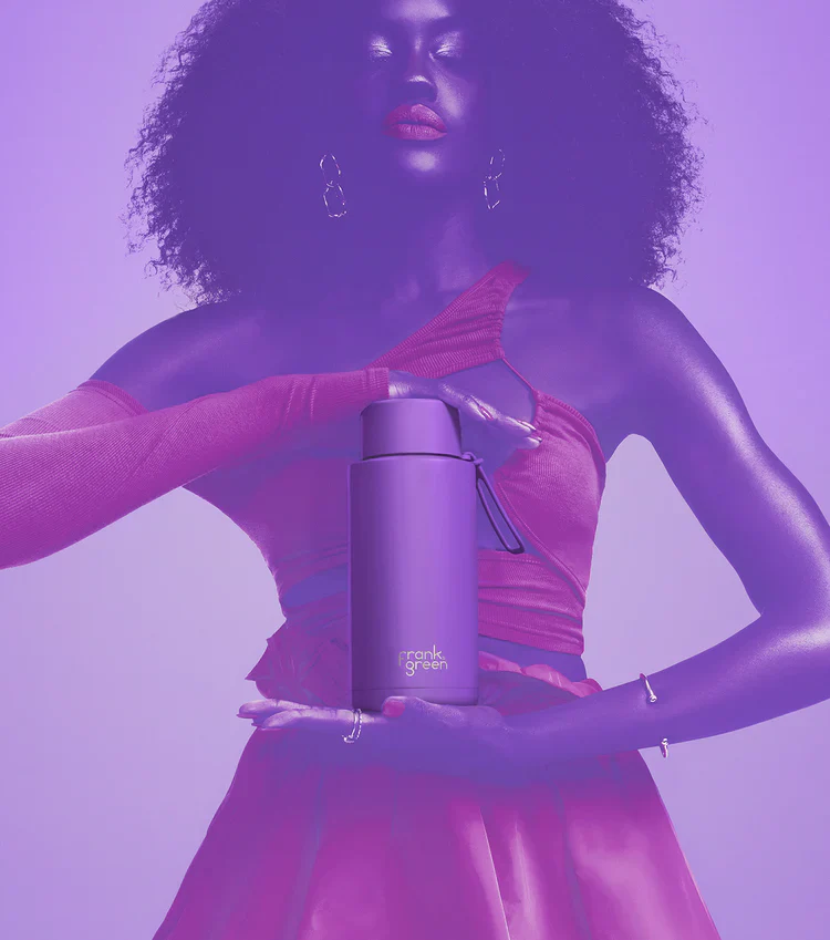 Drink Bottle 595ml - Cosmic Purple - Image 2