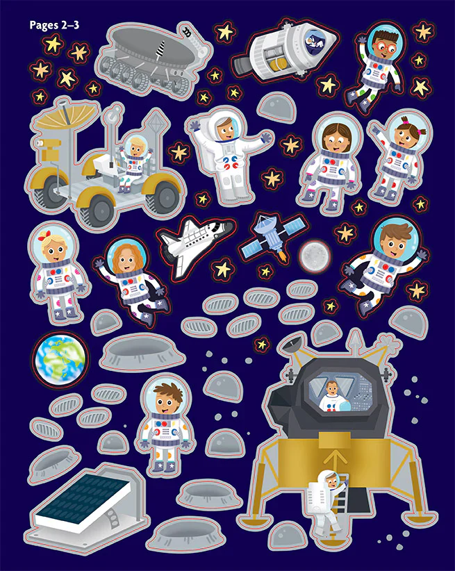 FunFacts - Sticker Activity Book - Solar System - Image 4