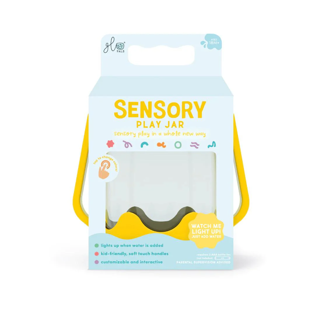Sensory Play Jar - Yellow