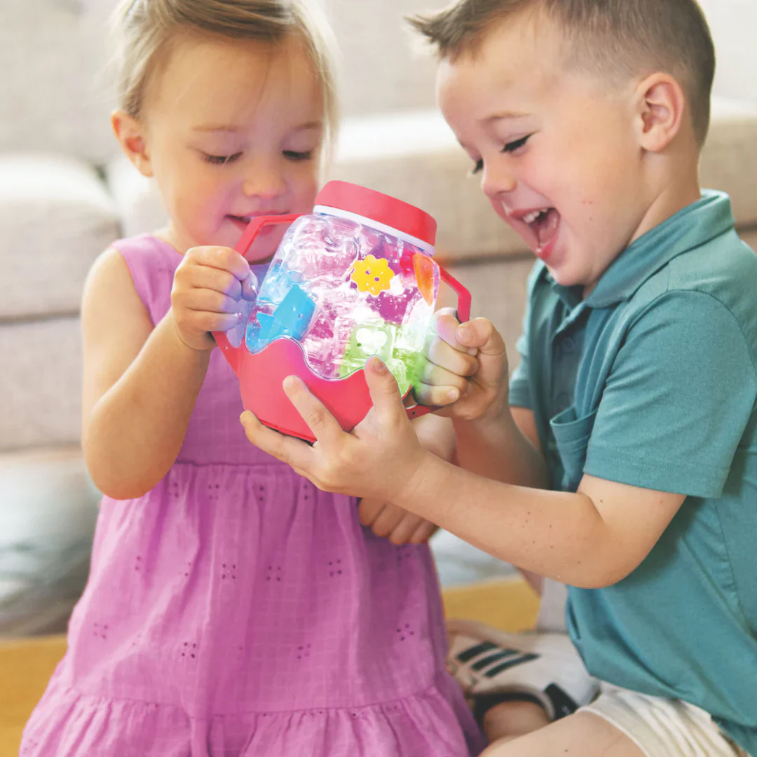 Sensory Play Jar - Yellow - Image 2