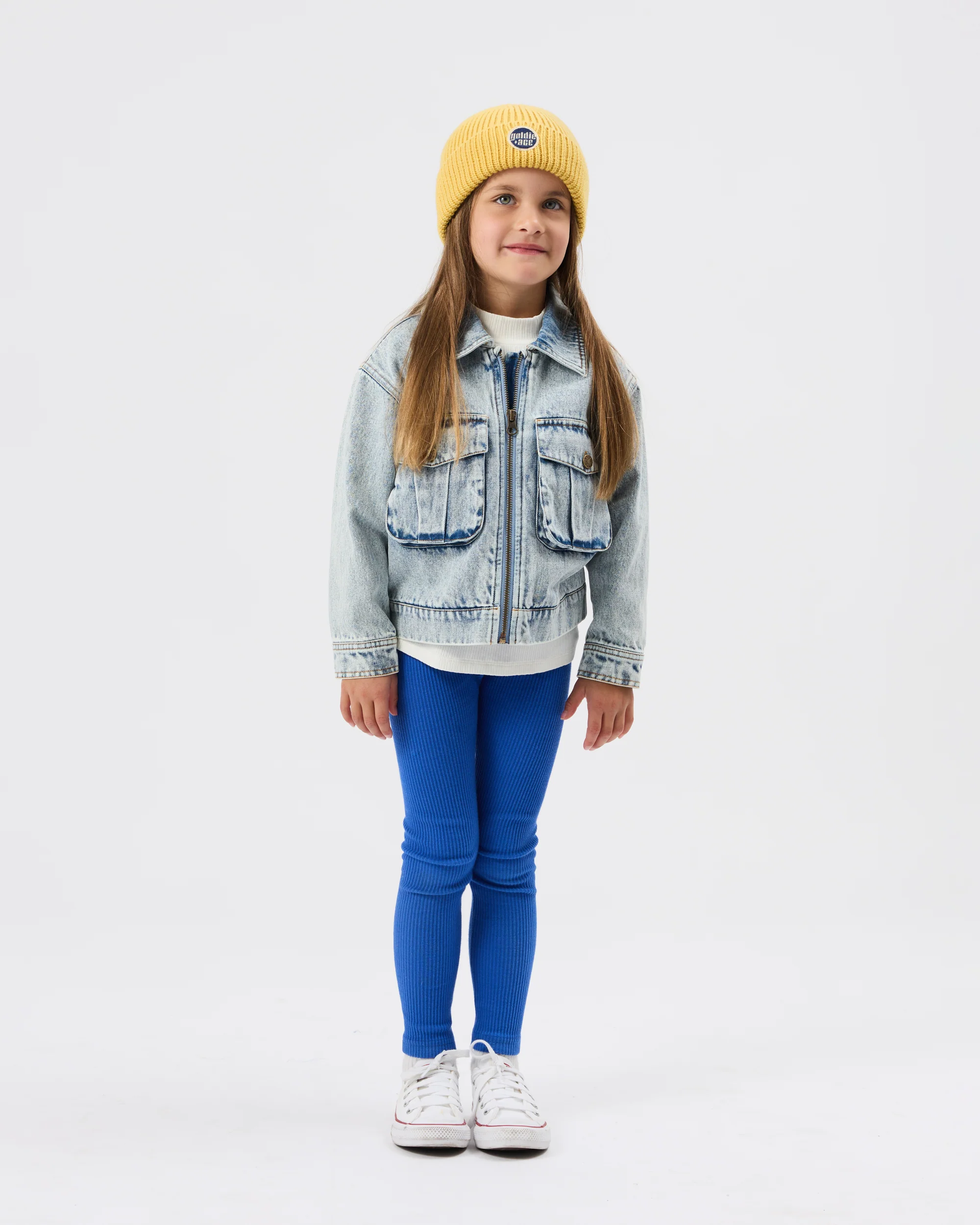 Bowie Rib Legging Classic Blue - Image 3