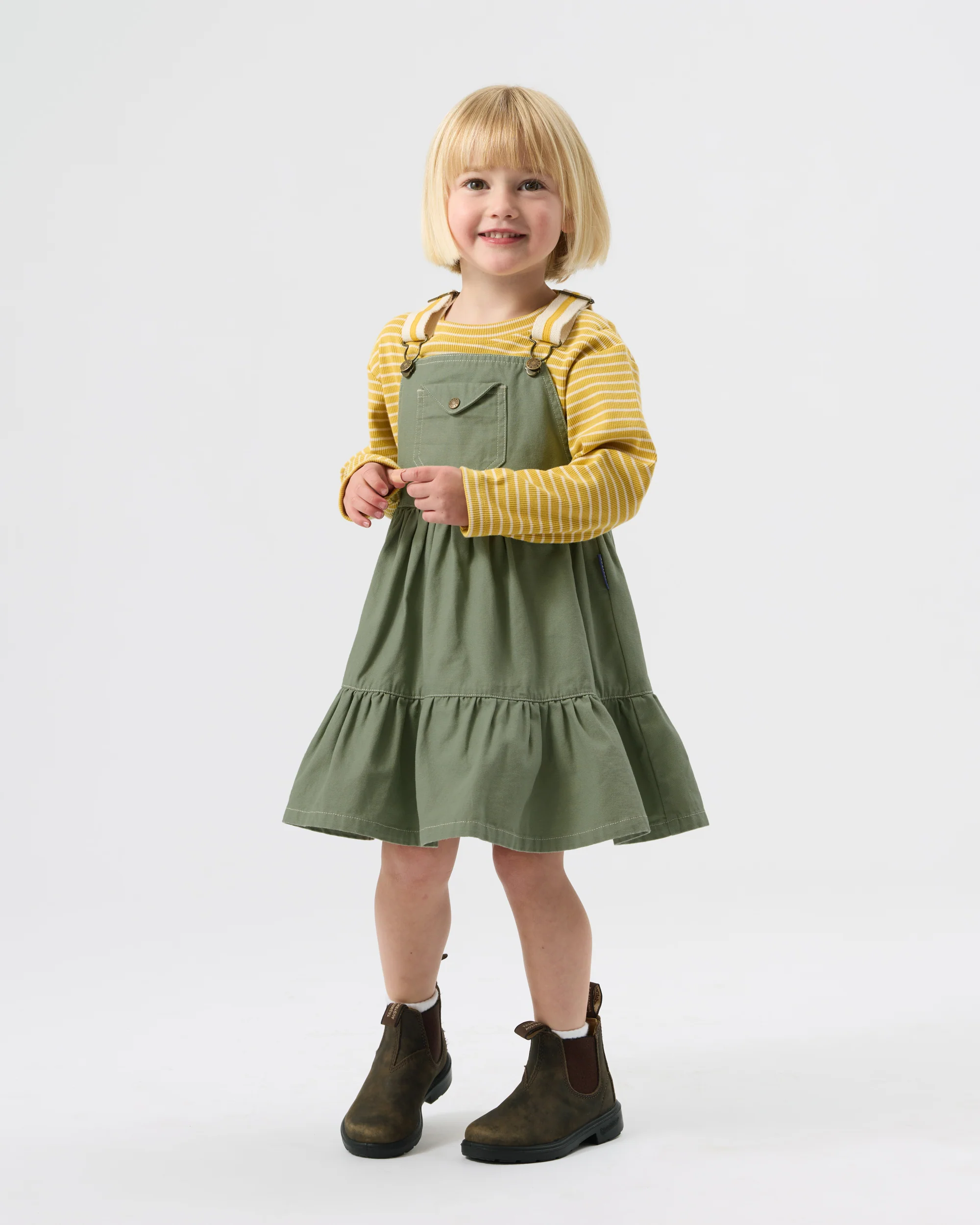 Carpenter Utility Pinafore Dress - Image 8