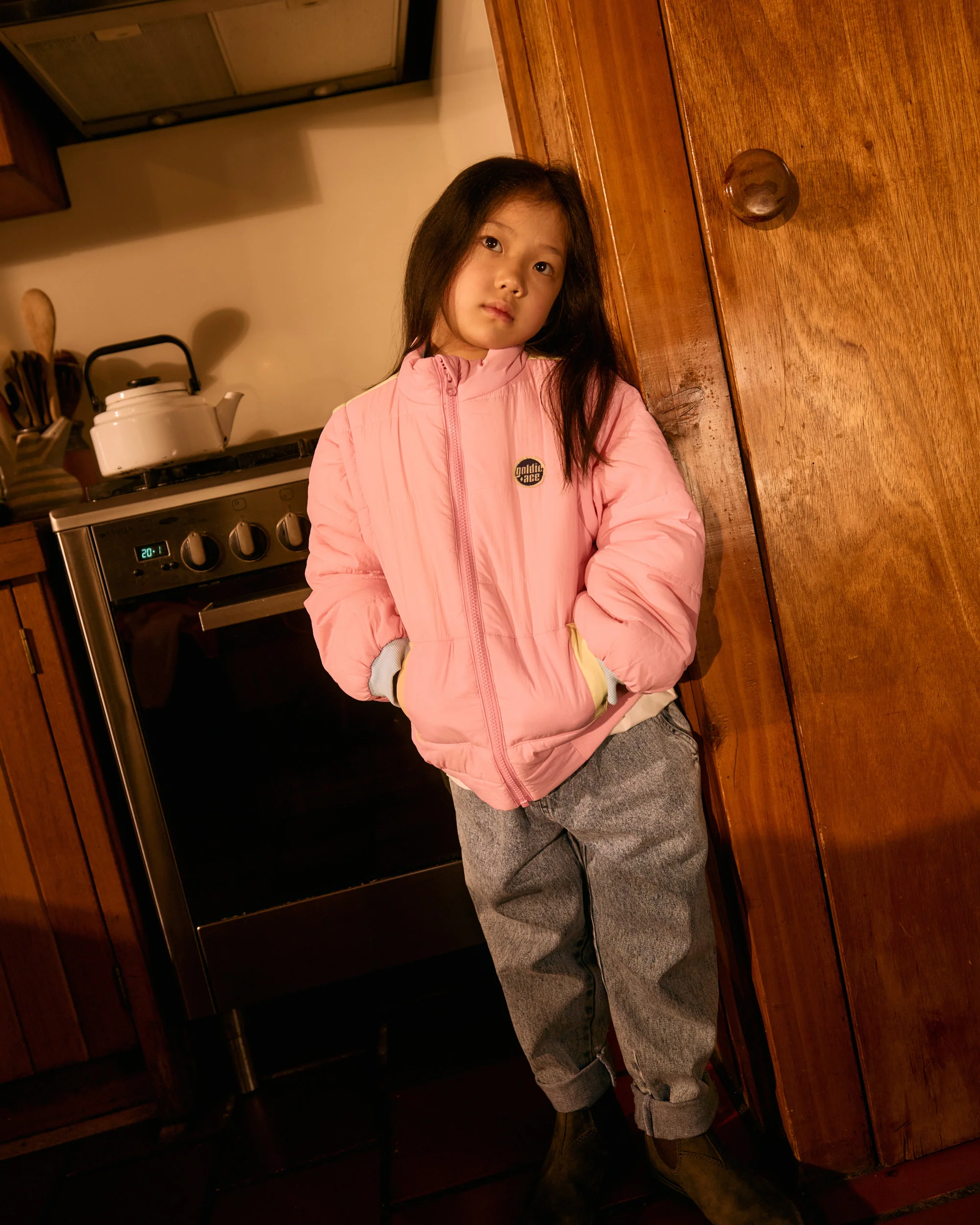 Charlie Sunrise Parka Jacket/Vest Pastel - Image 2