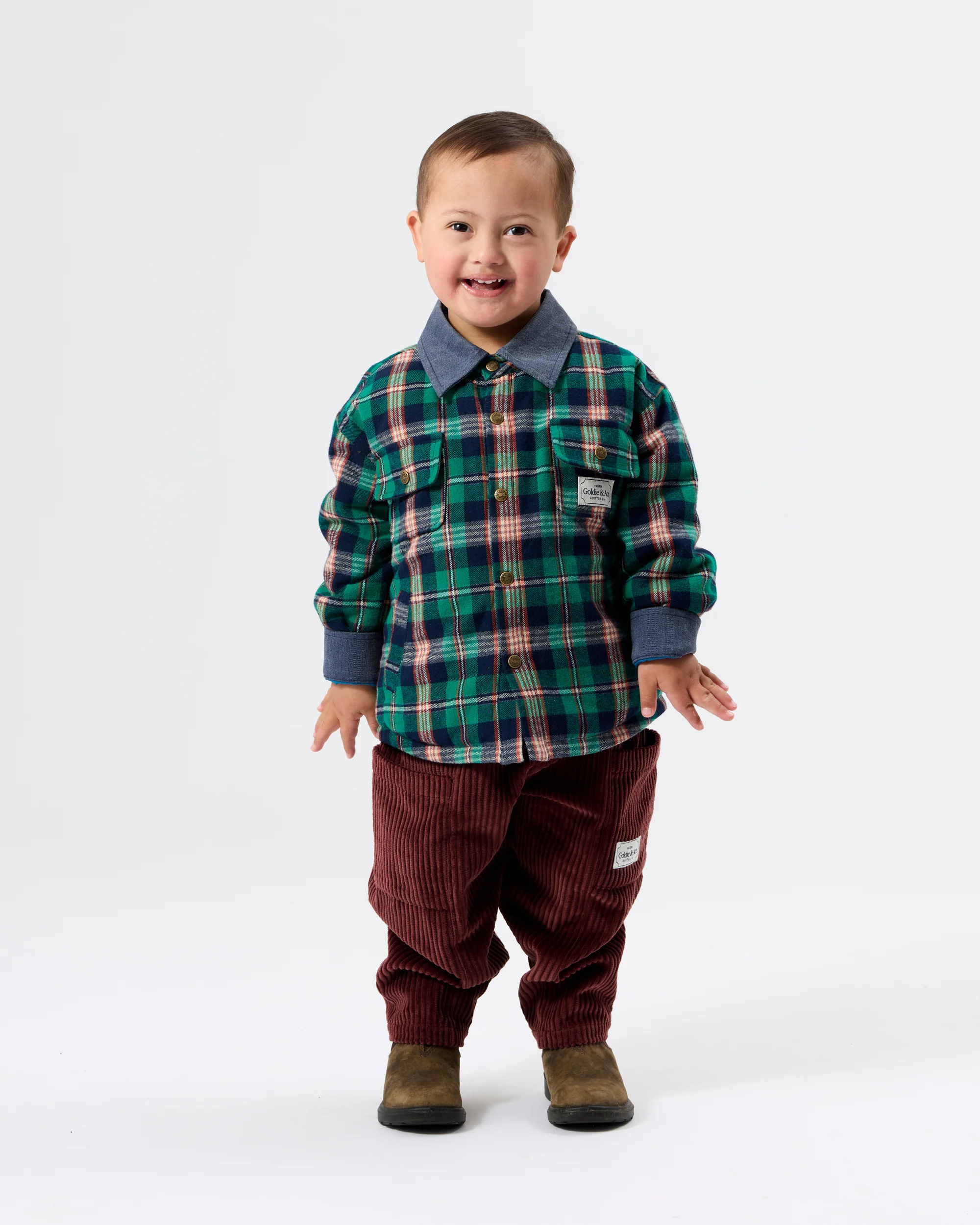Check Padded Shacket - Image 6