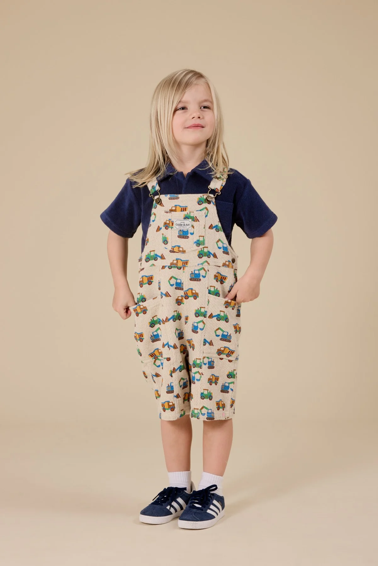 Diggers James Pocket Overalls - Sand - Image 3