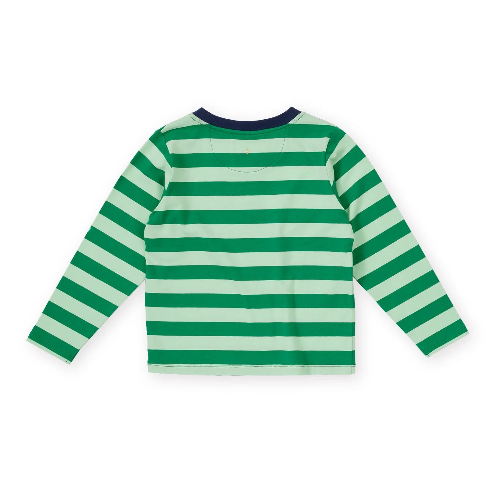 Essential Stripe Longsleeve Top Green - Image 7